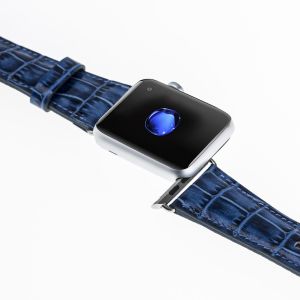 Apple Watch Uyumlu Deri Kordon 42-44-45mm Croco YK07