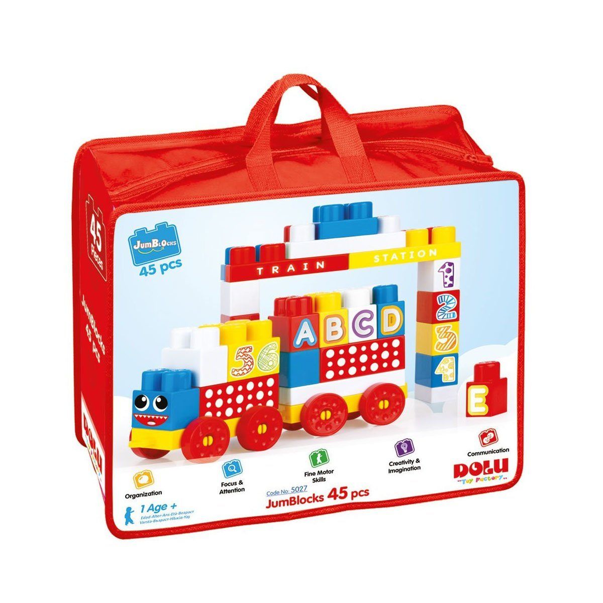 5027 Mega Blok 45'li Çantalı 