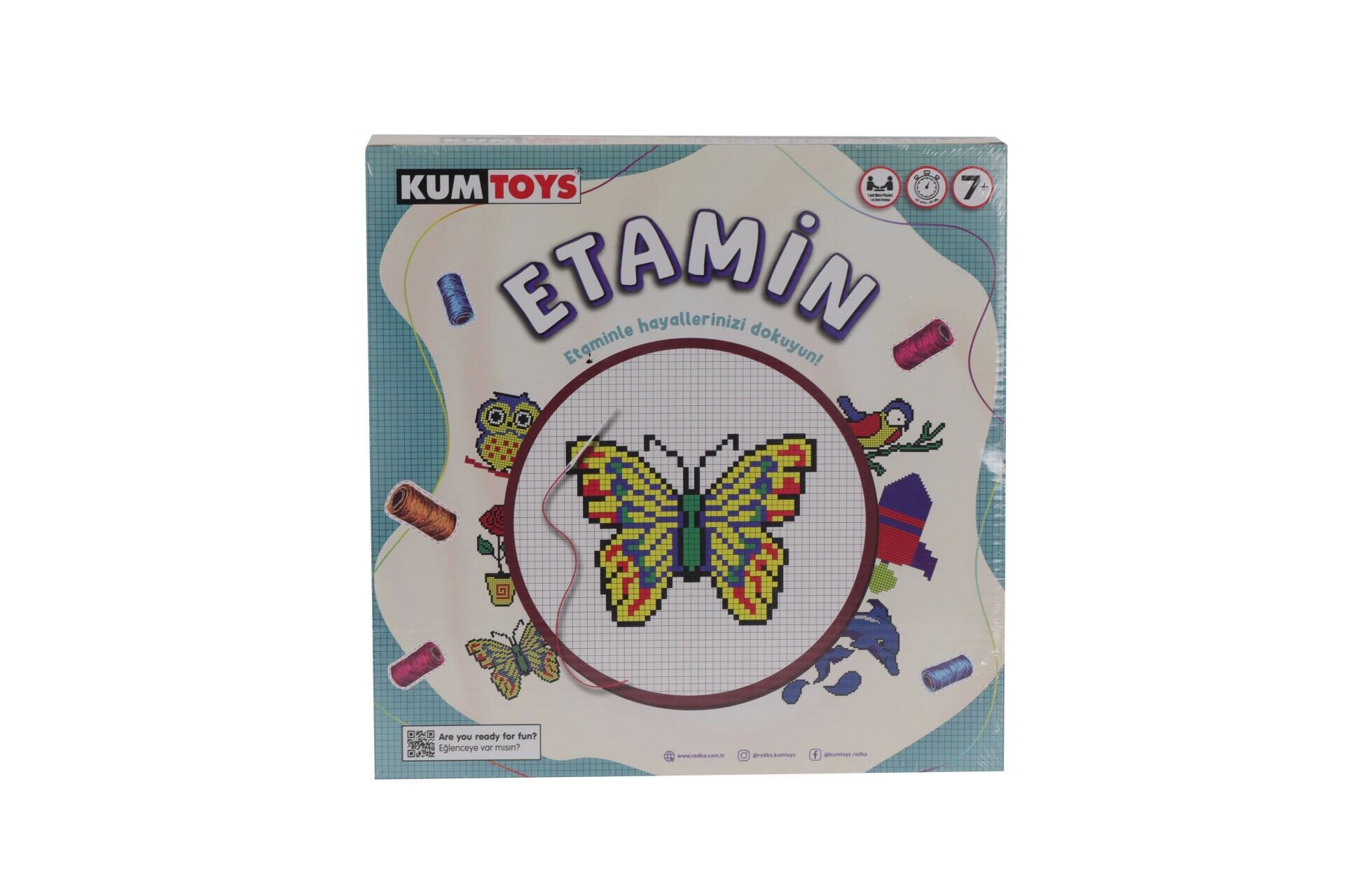 KM5072 KUMTOYS ETAMİN SET - Stokta Olan Model Gönderilir