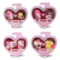 Hello Kitty Kalpten Kalbe 2'li Figür Seti
