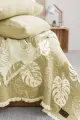 Şaheser Home Collection Yatak Örtüsü Seti Çift Kişilik Forest Sarı