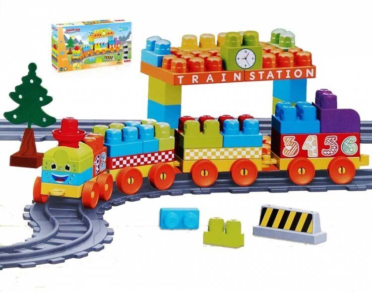 Dolu 89 Parça Tren ve Yol Set