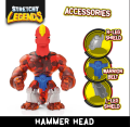 Stretchy Legends Hammer Head