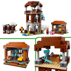 LEGO Minecraft Yağmacı Karakolu ve Çapulcu 21278
