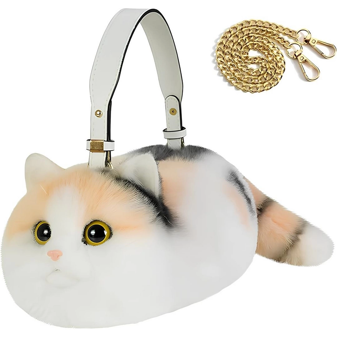 B&D Kedi El Çantası Sarı
