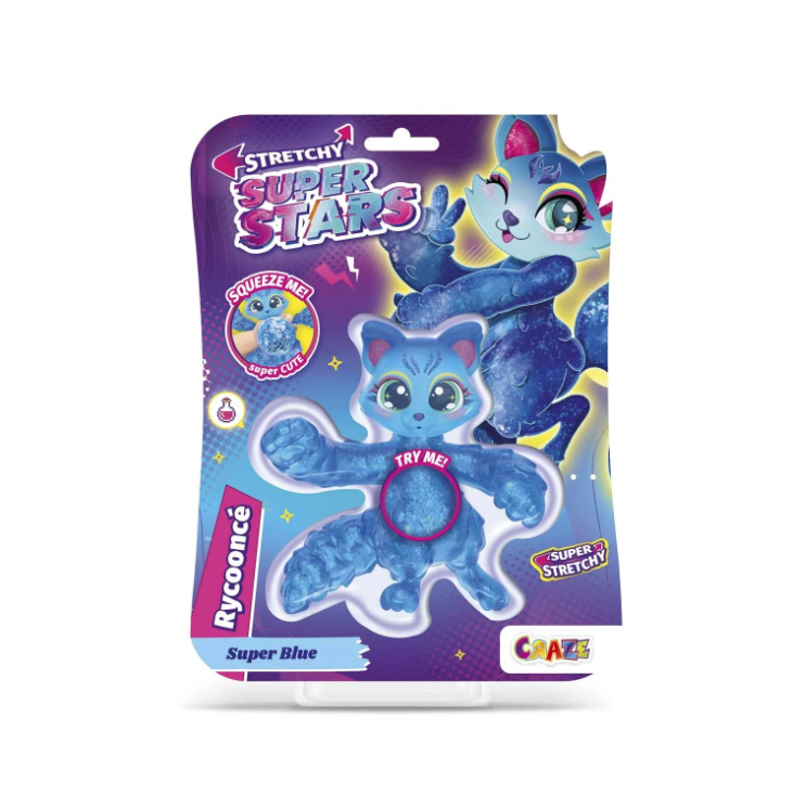 Stretchy Süper Stars Kedi Rycoonce