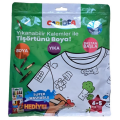 Kalem Hediyeli Boyanabilir Tişört 4-5 Yaş LN-80006
