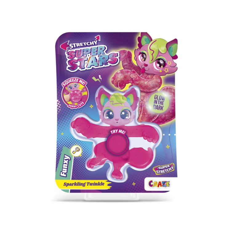 Stretchy Süper Stars Kedi Funxy