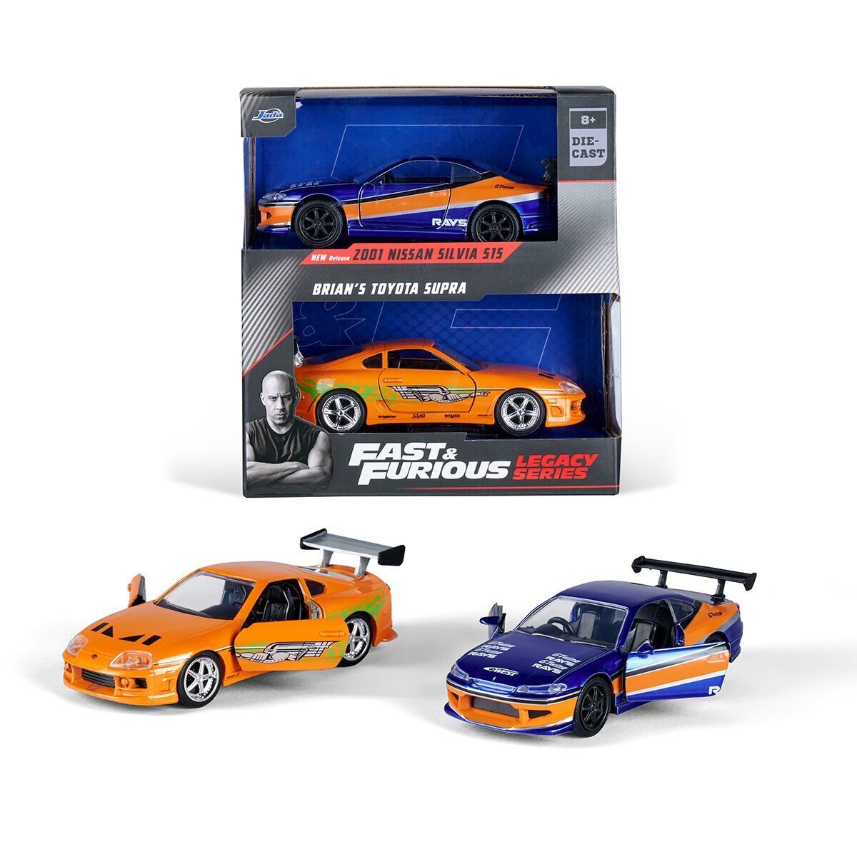 253202017 FAST FURİOUS TWİN PACK 1 32 WAVE 3 2