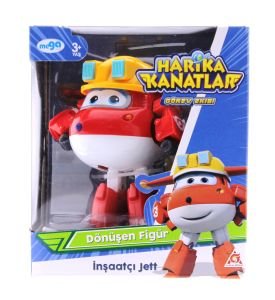 Harika Kanatlar Dönüşen Figür İnşaatçı Jett