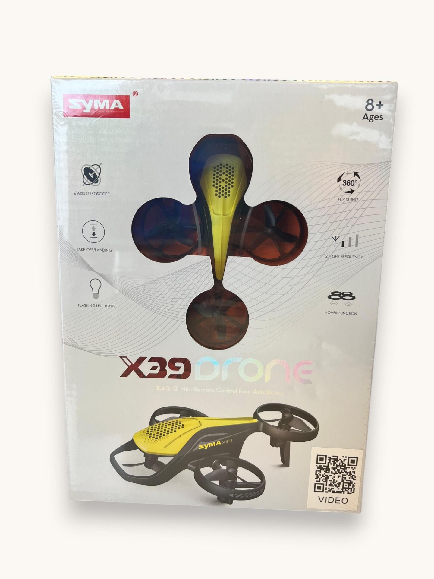 X39 UZAKTAN KUMANDALI 4 PERVANELİ DRONE-ZRV