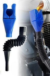Araba ve Motorsikletler İçin Katlanabilir Plastik Motor Yağ Hunisi