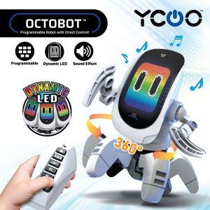 SIL 88527 Silverlit Octobot Silverlit Sesli ve Işıklı Programlanabilir Octobot Robot