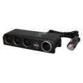 Olesson 1525 12-24V Çift USB'LI 120W 80cm Kablolu 4'LÜ Araç Çakmak Çoklayıcı