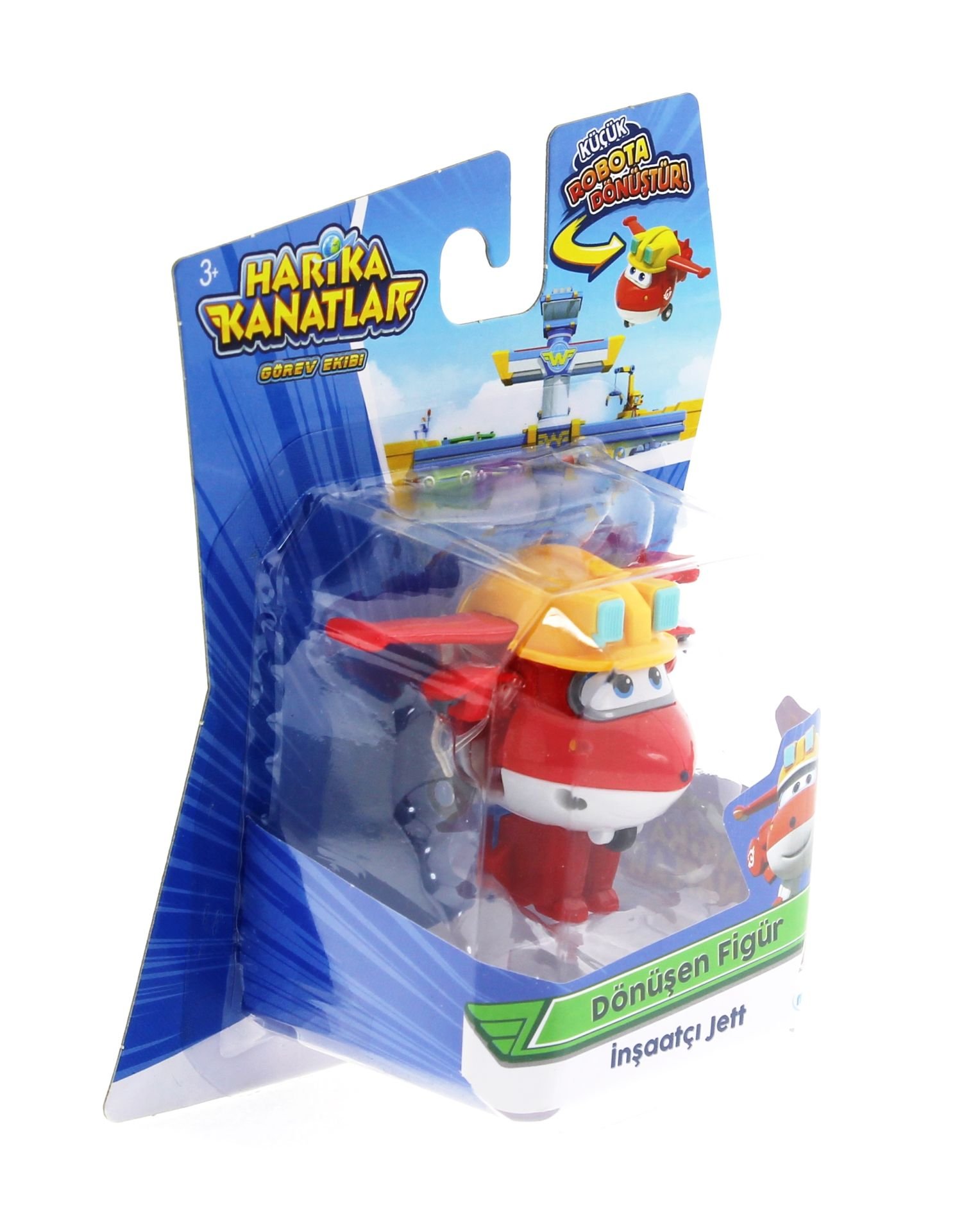 Harika Kanatlar Dönüşen Mini Figür İnşaatçı Jett Harika Kanatlar Dönüşen Mini Figür İnşaatçı Jett