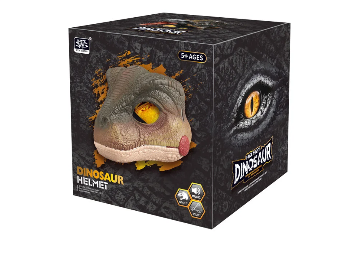 Sesli ve Hareketli Raptor Maskesi