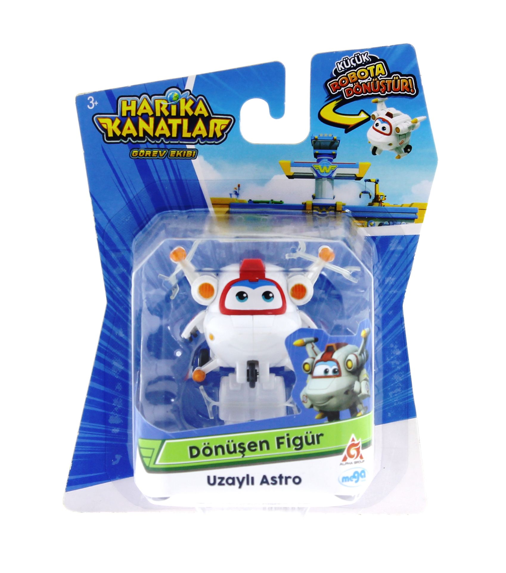 Harika Kanatlar Dönüşen Mini Figür Uzaylı Astro
