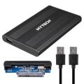 Hytech HY-HDC23 2.5'' USB 3.0 SATA Harici Hard Disk Kutusu Siyah