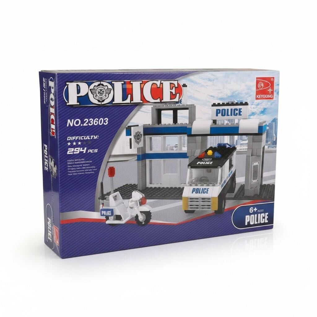 23603 AUSINI POLİS SETİ 285 PARÇA MİNİ LEGO