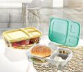 3 Bölmeli Sefer Tası Pratik Kolay Gıda Diyet Saklama Erzak Kabı