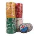 Sunup SN-27919 0.13x18mm 5 Renk İzole Elektrikçi Bant 10 Metre 50x5'li Paket (Kırmızı- Sarı - Siyah - Yeşil - Beyaz)