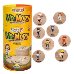 Woody Wo-Mory Ahşap Hafıza Oyunu - S00004984