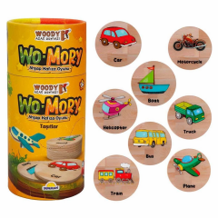 Woody Wo-Mory Ahşap Hafıza Oyunu - S00004984
