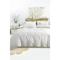 Şaheser Home Collection Nakışlı Çift Kişilik Nevresim Takımı Nova Haki