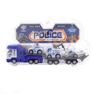 Çek Bırak Taşıyıcı Polis Tırı ve Mini Araçlar