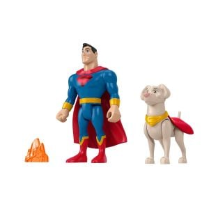 HGL01 Imaginext DC League of Super Pets -  Kahramanlar ve Hayvanlar - Stokta Olan Gönderilir