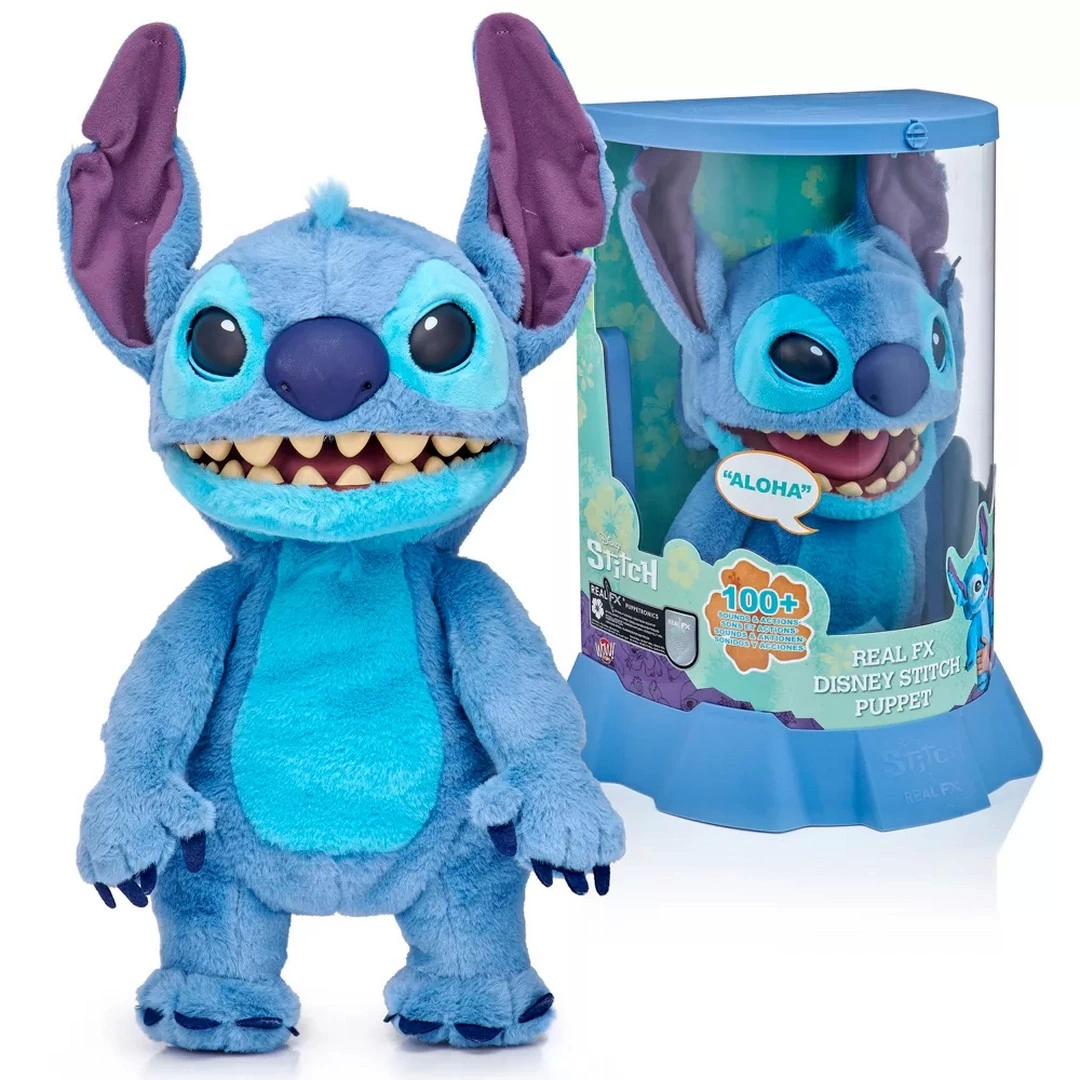 Disney Stitch Elektronik Real FX Kukla 46 cm - WS/DIS-1022