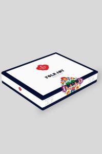Cotton Box Folk Art Çift Kişilik Nevresim Takımı Mila Pembe