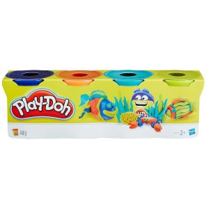 B5517  Play-Doh 4'lü Hamur / +2 yaş - 1 Adet Stokta Olan Gönderilir