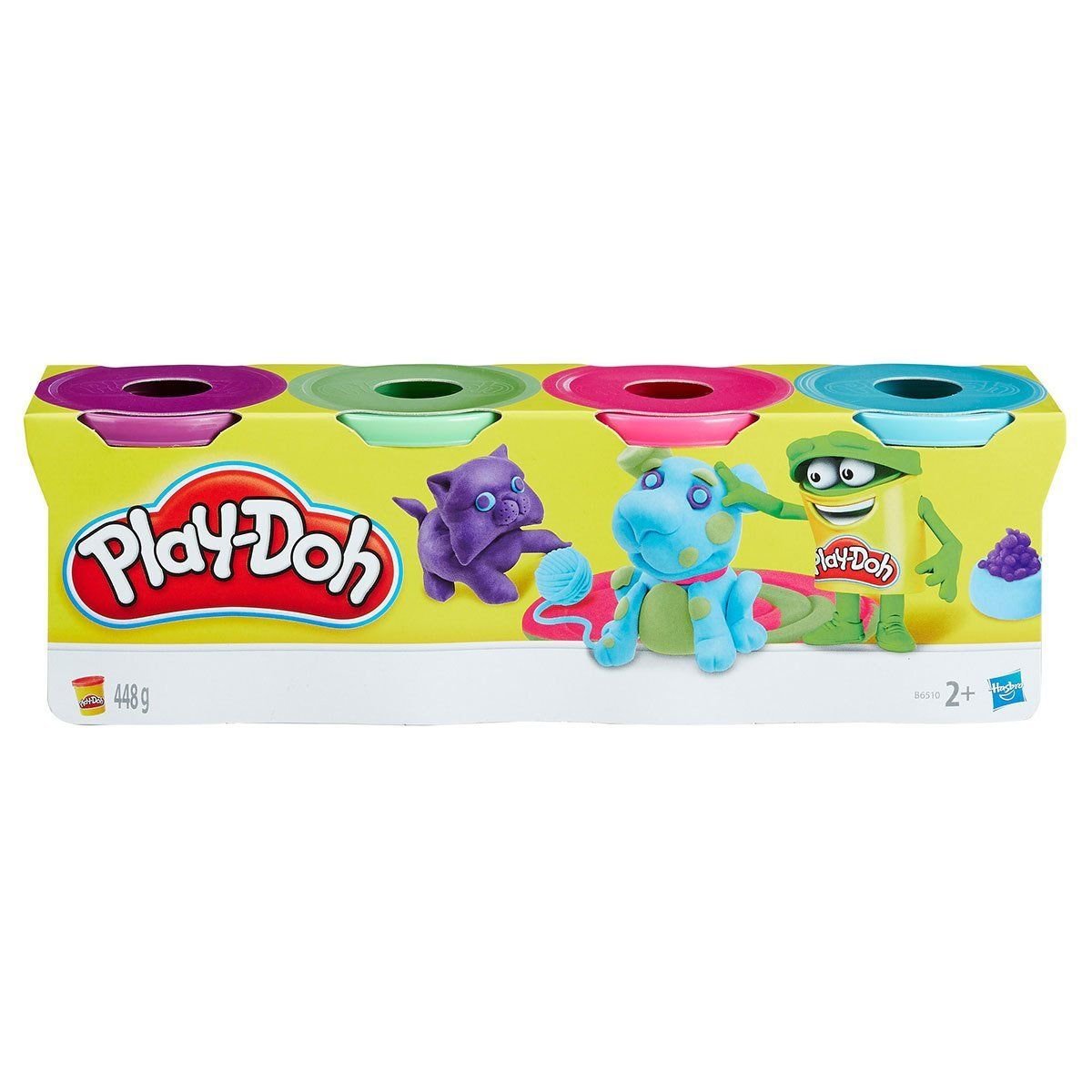 B5517  Play-Doh 4'lü Hamur / +2 yaş - 1 Adet Stokta Olan Gönderilir