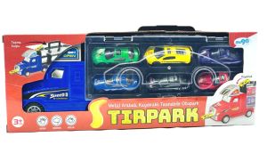 Taşınabilir Die Cast Metal Araçlı Kaydıraklı Tır
