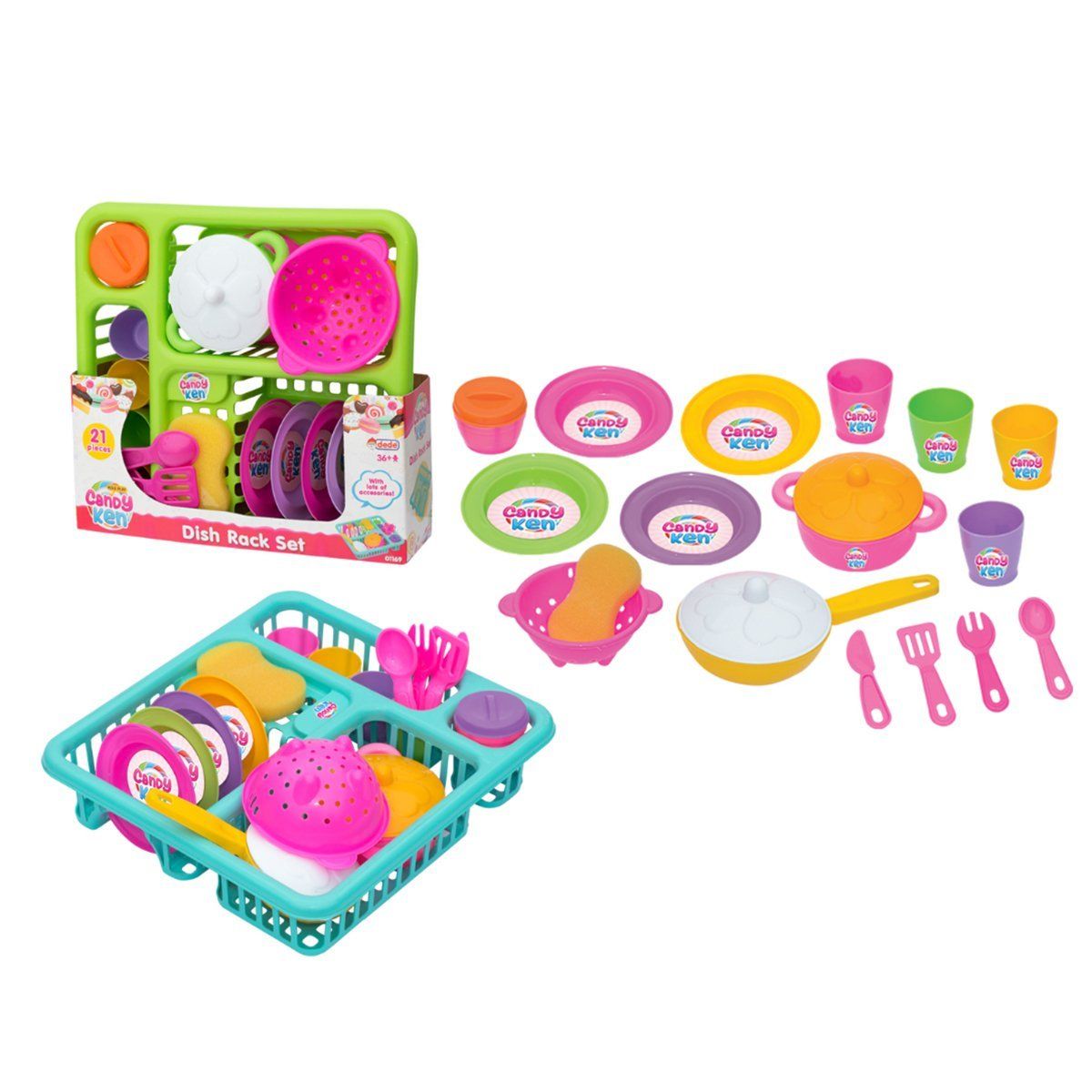 01169 Candy Bulaşık Seti 