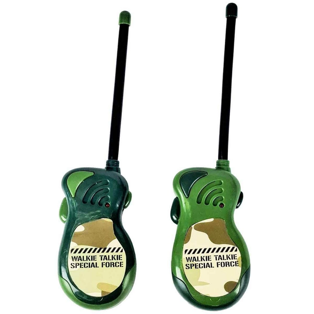 Walkie Talkie Asker Temalı Telsiz Seti