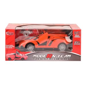RG-1382-9-11 Kumandalı Kapıları Açılabilir Işıklı Spor araba 1:24