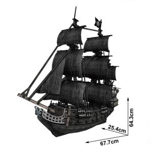 The Queen Anne'S Revenge 3D Puzzle