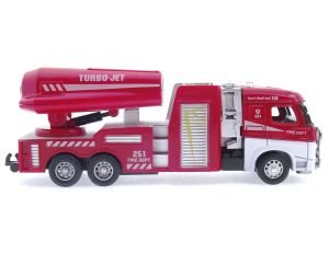 Die Cast Model Çek Bırak Turbo Jet İtfaiye Kamyonu