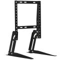 Vontech 22-49 inc Lcd-Led Kilitli Sabit Askı Aparatı + Tv Ayağı Masa Standı LMA-03