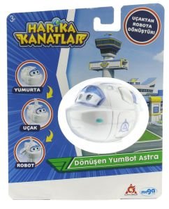 Harika Kanatlar Dönüşen Tekli Figür YumBot Astra