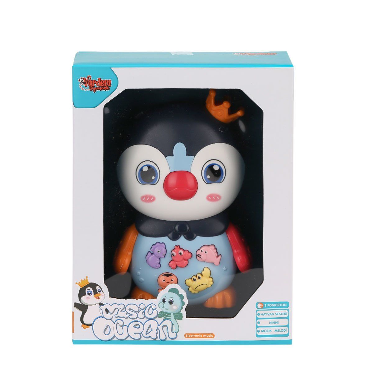 JLG-855-115A Işıklı ve Müzikli Penguen Pianosu - Stokta Olan Renk Gönderilir