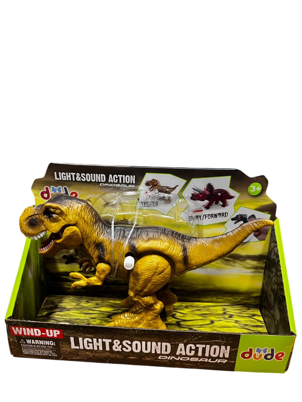 SH40652 KURMALI IŞIKLI SESLİ YÜRÜYEN DİNOZOR - 1 Adet Stokta Olan Gönderilir
