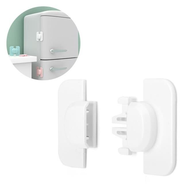 Sunup SN-28750 Geçmeli Tip Buzdolabı ve Dolap İçin Çocuk Güvenlik Kilidi Yapışkanlı