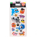 Bu-Bu Puffy Stickers Oynar Gözlü Şaşkın Balıklar