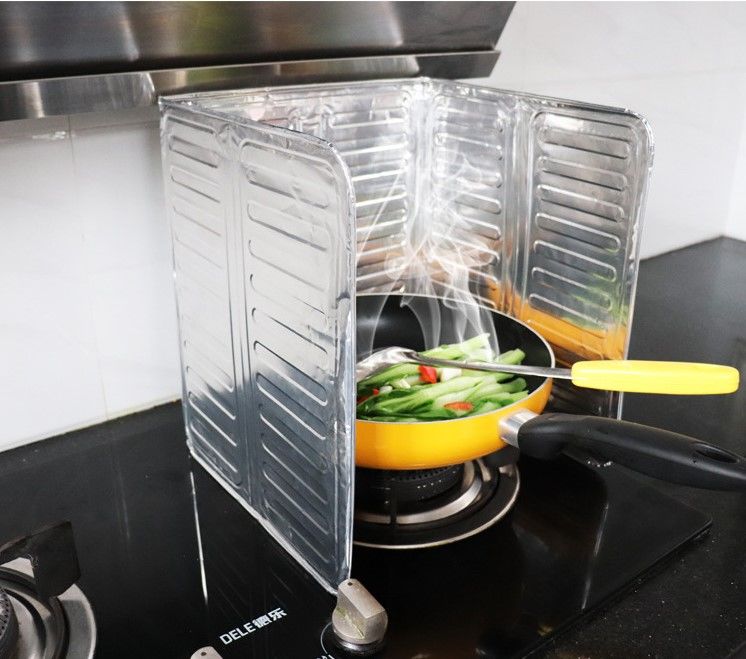 Ocak Yağ Koruyucu Alüminyum Levha 32,5*84 cm