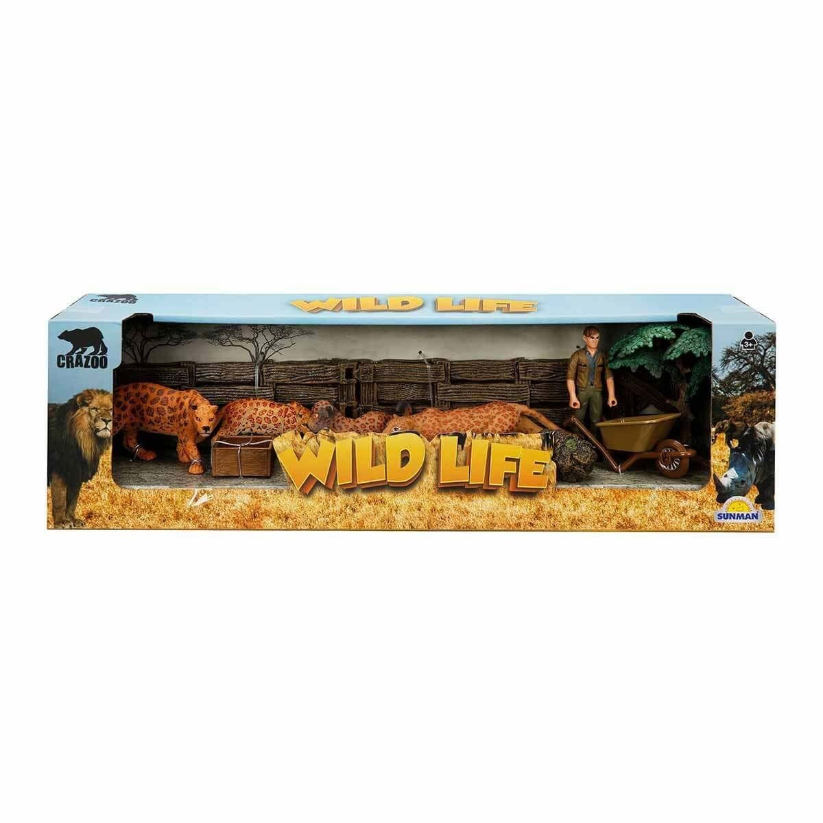 2691  Farm World Vahşi Hayvanlar Oyun Seti - 1 Adet Sotokta Olan Gönderilir