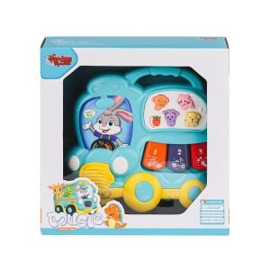 JLG-855-63A Işıklı ve Müzikli Otobüs Bebek Piano