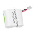 PowerMaster EF-36300S 3.6 Volt 300mAh Ni-MH 3'lü Kısa İnce Telsiz Telefon Pili 31x32x11mm